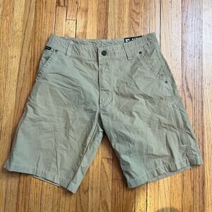 Kuhl Cargo Shorts Mens 30 Vintage Patina Dye Hiking Climbing Outdoor Stretch Tan